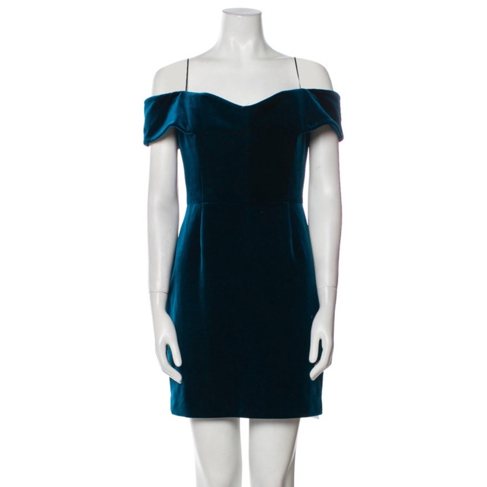 Nicholas Off-the-shoulder Mini Dress